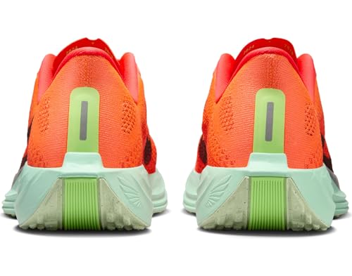 Nike Pegasus Plus Women's Road Running Shoes (FQ7261-600, Bright Crimson/Lime Blast/Mint Foam/Cave Purple) Size 8