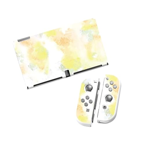 Ryo楽々生活館 Switch 有機EL 対応 保護 ケース Joy-Con カバー 分離式 3点セット スイッチ 有機ELモデル 用 保護 カバー 装着簡単 TPU製 ソフト 耐衝撃 Switch 有機EL スイッチ有機ELモデル 対応 ケース