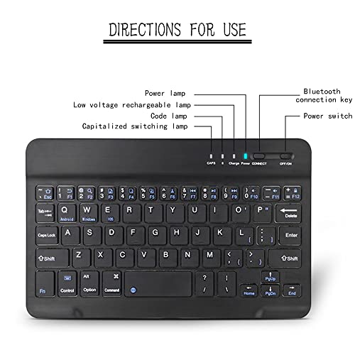 FINDING CASE For 2.4G Ultra-Slim Bluetooth Keyboard for iPhone iPad, Smartphone, Tablet, Windows, Apple TV, Ultra-Thin - Image 4