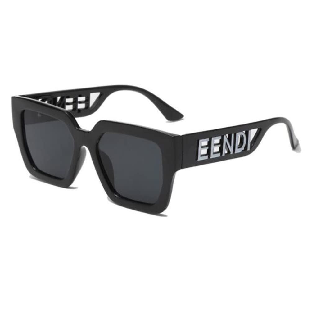 Childrens Square Sunglasses Fashion Hollow Thick lLegs UV Protection Sunglasses Men and Women Glasses