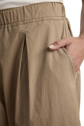 VELVET BY GRAHAM & SPENCER Women's Sophia Rib & Poplin Mix Media Pants, Nomad4