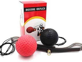 パンチングボール 赤・黒 Amazon | Nicheez パンチングボール ボクシング トレーニング用