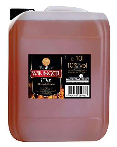 Wikinger Met Heißer Met Honigwein 10 % vol. 10 L Kanister