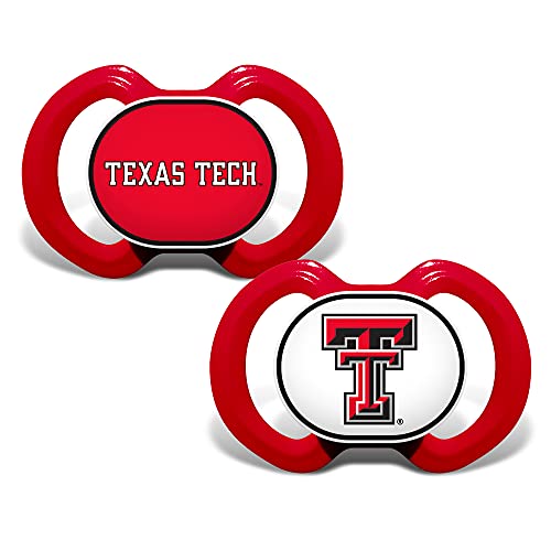 Image of Baby Fanatic Pacifier 2-Pack - NCAA Texas Tech Red Raiders - Officially Licensed League Gear