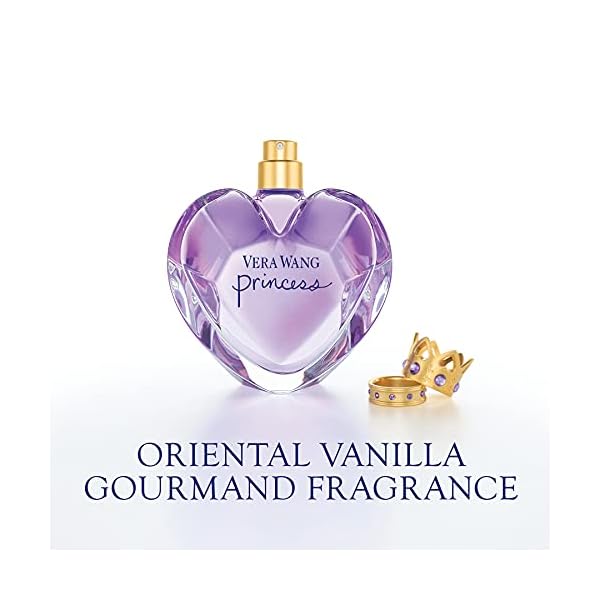 Vera-Wang-Princess-Eau-de-Toilette-Spray-for-Women-34-Fl-Ounce Vera Wang Princess Eau de Toilette Spray for Women, Vanilla, 3.4 Fl Ounce