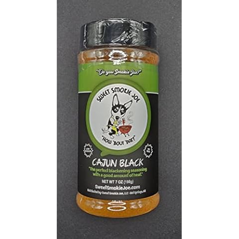 Cajun Black- Authentic Blackening Seasoning from Sweet Smokie Joe Cover