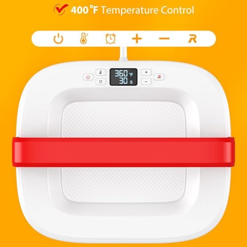 Máquina portátil de termofijado manual para camisetas miniatura 5