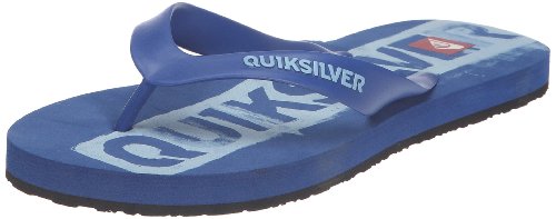 Chanclas de caucho Quiksilver QS KMMSL273 para hombre, alivio y flexibilidad para el pie