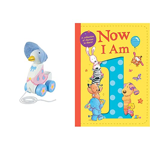 Orange Tree Toys Jemima Puddle Duck Beatrix Potter Peter Rabbit & Friends Pull Along, & Now I Am 1