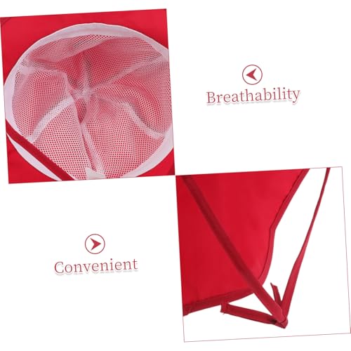 BESPORTBLE Boys and Girls Wide Brim Sun Hat Neck Flap for Uv Cute Cartoon Crab Quick-Dry Bucket Cap for Boy Girl Years Old for Beach Adventures Red3