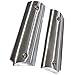 1911 Full Size Grips Solid Stainless Steel Panels with Ambi Safety Cut Fits Government & Commander Includes 4 Mounting Screws
