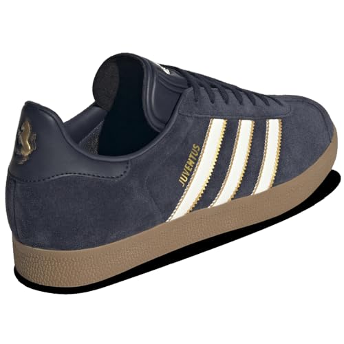 Adidas Gazelle Juventus - Men's (JS3044, Off White/Legend Ink/Football Gold)3