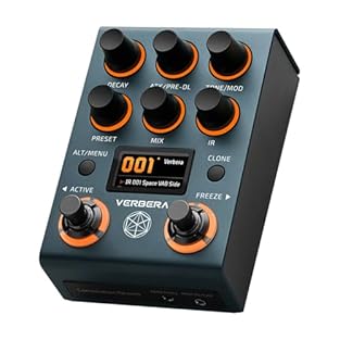 Engineered with professional grade circuitry and coating, this compact guitar effects pedal delivers studio processing in a portable design perfect for gigs bags or desktop displays Ideal for electric guitar players ranging from bedroom musicians to ...