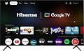 Hisense 75-Inch Class A6 Series 4K UHD Smart Google TV with Alexa Compatibility, Dolby Vision HDR, DTS Virtual X, Sports & Game Modes, Voice Remote, Chromecast Built-in (75A6H)