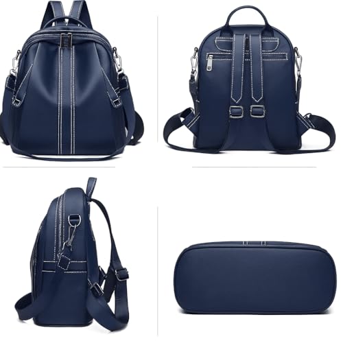 Image of Stylish Casual Medium Office Women Backpack, Travel Daily Use College Bag for Girl's, Note-Book Tuition Nurse Lightweight Backpack
