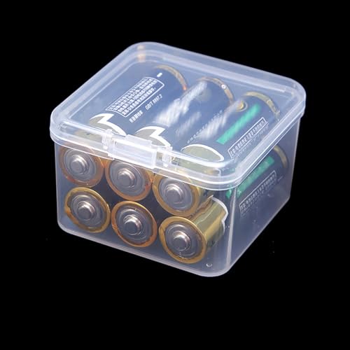 Image of 24 Pcs Square Bead Organizers (2.09 x 2.09 x1.42 inch) - Clear Plastic Beads Storage Containers Box for Jewelry Findings and Art Supplies
