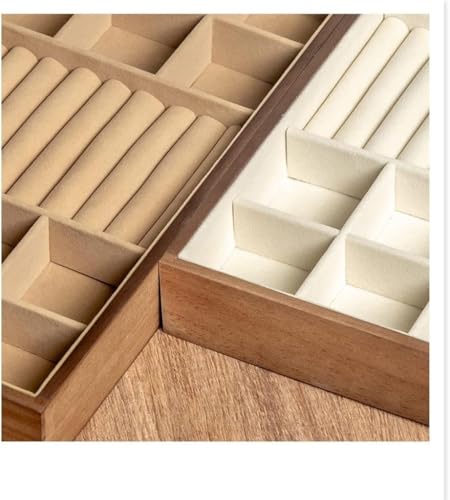 Scatola organizer – Soluzione multistrato in legno per casa e ufficio, design semplice, dimensioni compatte per un'organizzazione efficiente
