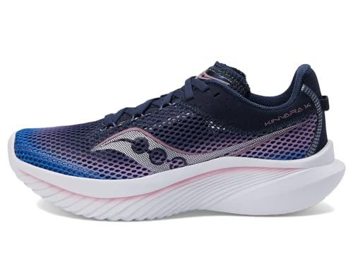 Image of Saucony Womens Kinvara 14 Running Sneakers Shoes - Black