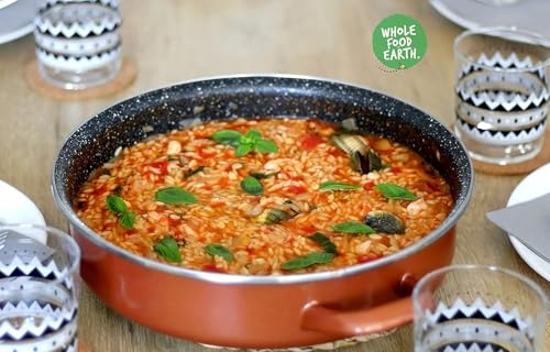 Wholefood Earth Orzo Pasta - GMO frei - Vegan - Milchfrei - Ohne Zuckerzusatz, 2 kg