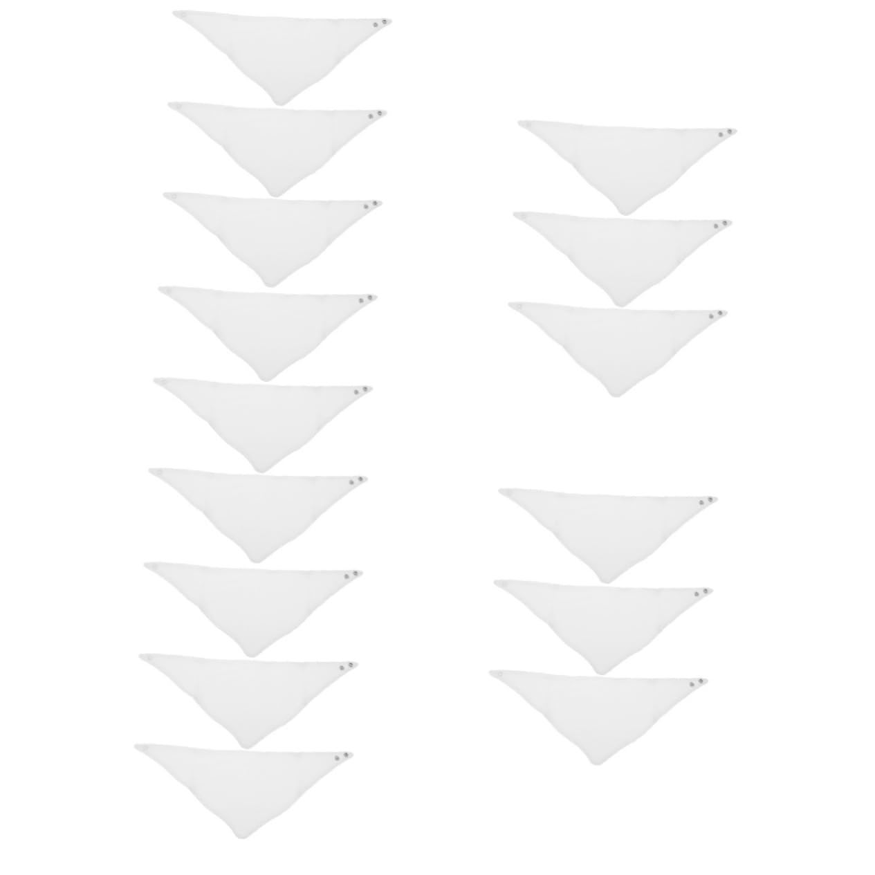 ibasenice 5sets Baby Lätzchen Baumwolle Fütterung Handtücher Saugfähigen Stoff Für Neugeborene Kleinkinder 3 Stücke * 5