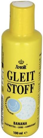 AMOR® PlayGel"Banana" 100ml, Oil and Grease Free Medical Product with Long-Term Effect, no parabens, colorless and odorless, dermatologically Tested