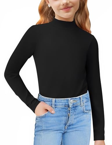 Arshiner Kinder Langarmshirt Mädchen Oberteile Jungen Basic...