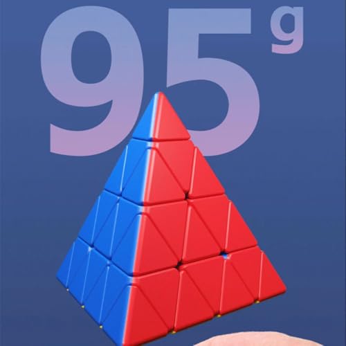 Image of SengSo Master Pyraminx V2 Speed Cube | 4-Layer Stickerless Design | Professional 4x4x4 Pyramid Puzzle with Smooth Rotation for Collectors and Advanced Solvers
