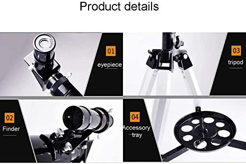 Telescopio Refractor 900 mm Focal para Astronomía con Trípode miniatura 2