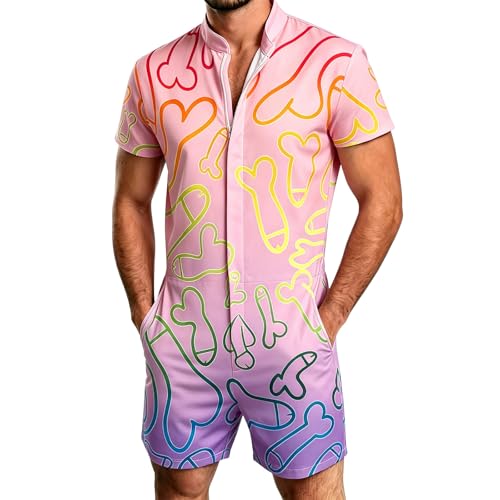 Conjunto de mono ligero para hombre que evita el calor con shorts cómodos y camiseta de verano