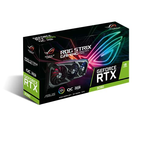 Asus ROG Strix NVIDIA GeForce RTX 3090 OC Edition Scheda Grafica, 24GB GDDR6X 384-bit 19.5 Gbps PCIE 4.0, GPU NVIDIA Ampere, ROG-STRIX-RTX3090-O24G-GAMING - Scheda video - Immagine 6
