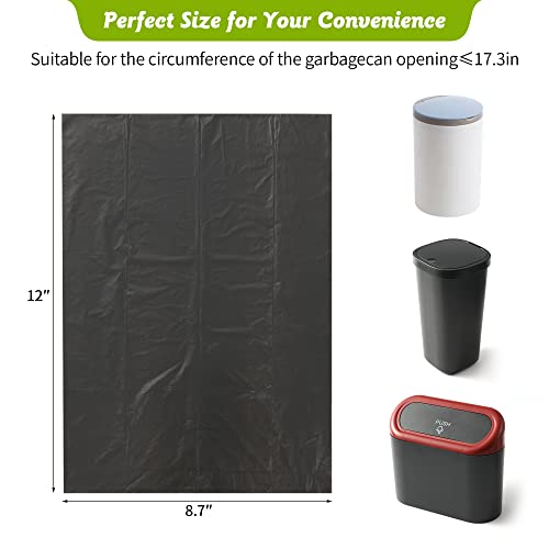 Image of CZWL&HG Car Trash Can with Lid - Portable Mini Waterproof & Odor-Resistant Garbage Bin for Car Door /Office /Home, with 20 Pcs Plastic Trash Bag, Plastic Wastebasket Auto Trash Can