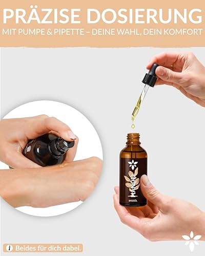 Heldengrün® Mandelöl Bio [100% NATURREIN] - Dermatologisch getestet - Mandelöl Baby - Sanfte Pflege für trockene & empfindliche Haut - Mandel Öl kaltgepresst