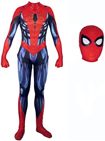 Alwoe Cosplay Costumes Halloween Lycra Spandex Unisex 3D Style