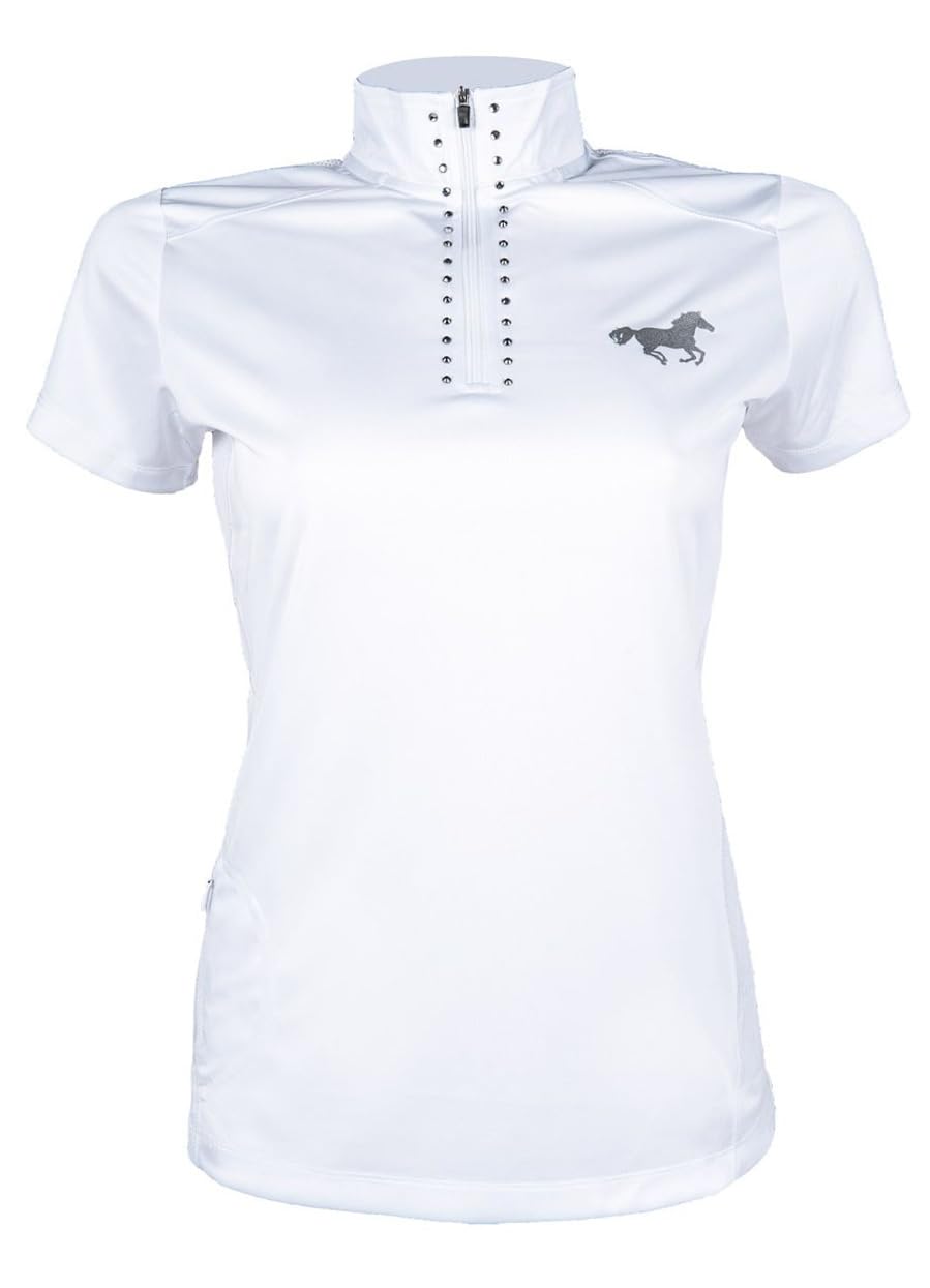 HKM Maglietta torneo Uomo High Function, Uomo, Turniershirt -High Function-, Bianco