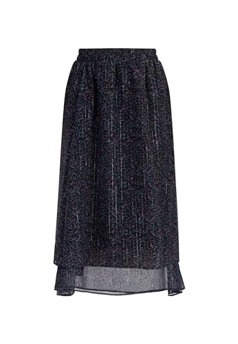 Jupe midi floral IMANE pour femme : l'élégance fluide au quotidien