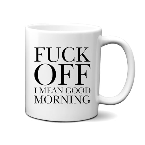 Taza de café humor adulto Ink Trendz 11 oz cerámica miniatura 5