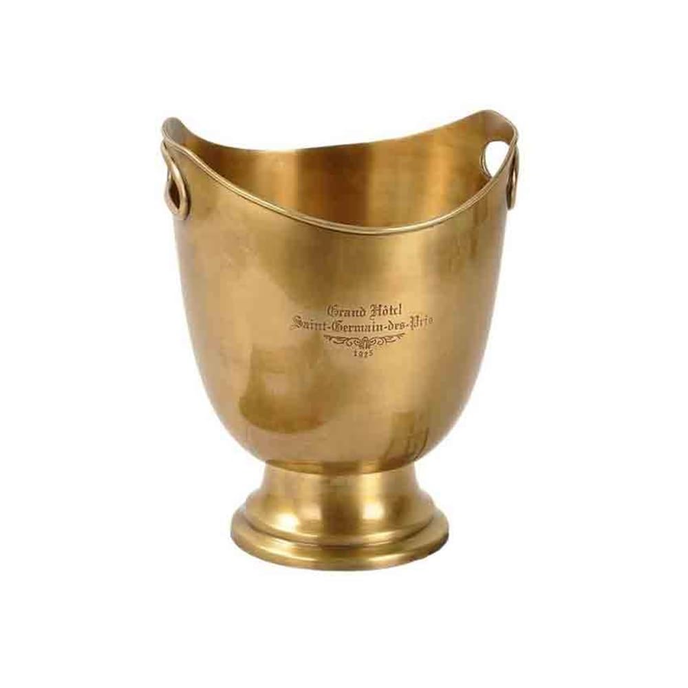 Cubo de Hielo Cubo de Hielo Cobre, Cuenco Enfriador for Vino, Bar clásico, Juego, Objetos Decorativos, Adorno, Cubo pellets Grande | Pequeño