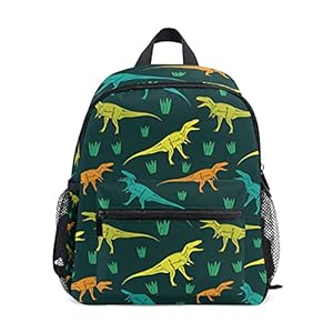 ISAOA Dinosaurier-Rucksack mit Brustgurt