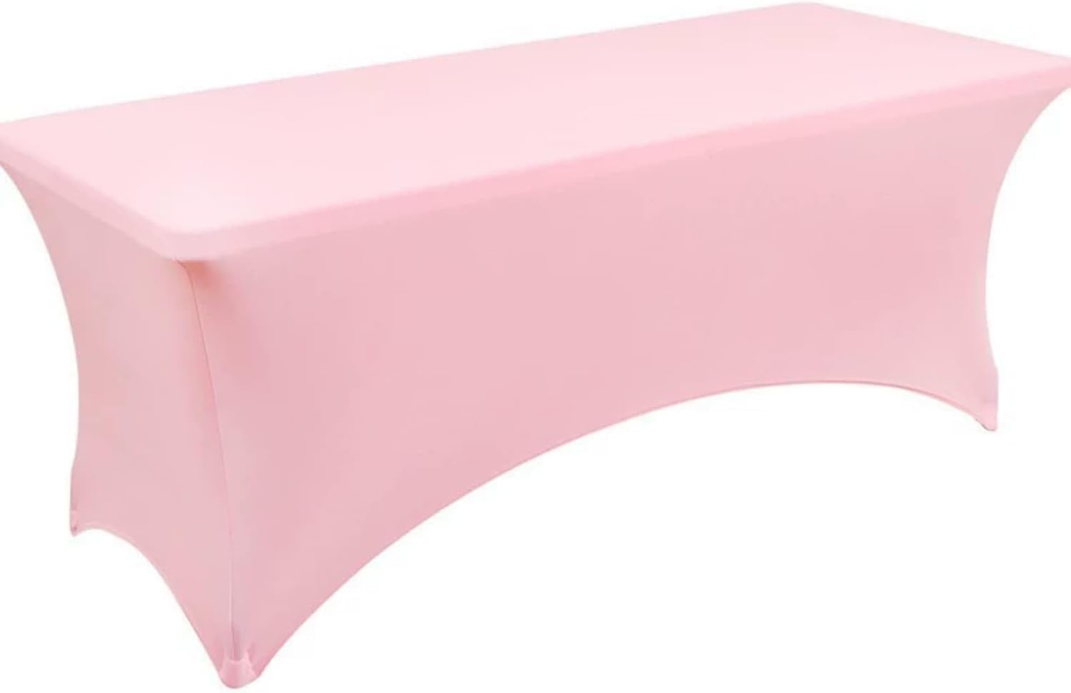 KIJyfgTR Stretch Tablecloth, Machine Washable, Ideal For Parties And Banquets(Pink,6FT 183x76cm)