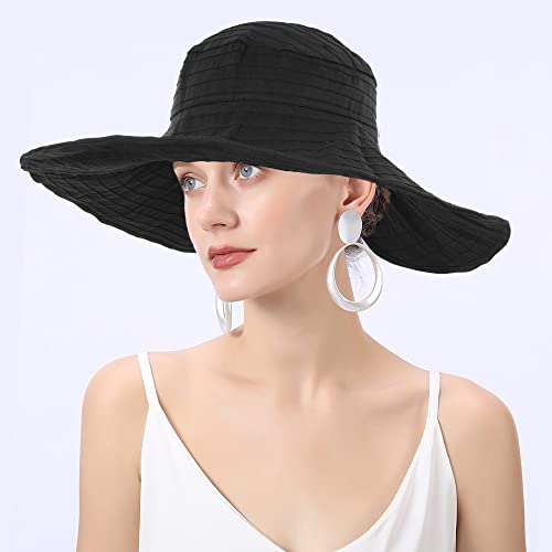 Sun Hat Beach Hats Bucket Fishing Hat Straw Hat With Wide Brim Packable Sun Visor Summer Camping Hats For Women #TOP5
