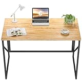 CubiCubi Computer Office Desk, Small Folding Writing Desk 40 Inch, Modern Simple Study Desk for Home...