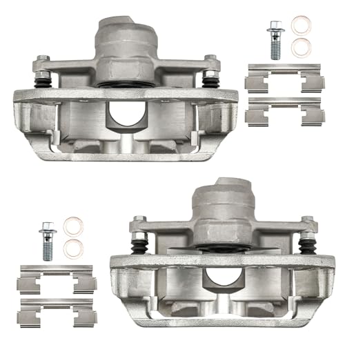 Image of KAX Disc Brake Caliper Assembly Fit for Ford Focus 2008 2009 2010 2011, #18B5068+18B5069 brake caliper, Front Left and Right, Driver and Passenger Side