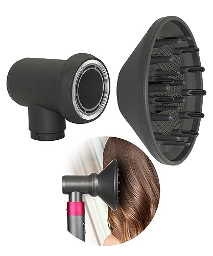 Adaptor and Diffuser Fits For Dyson Airwrap Diffuser Attachment Compatible with Airwrap Styler