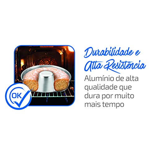 Forma Bolo 24 Rochedo Bolo Perfeito Polida