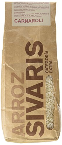 Sivaris - Arroz Carnaroli, 1 Kg, Pack de 6