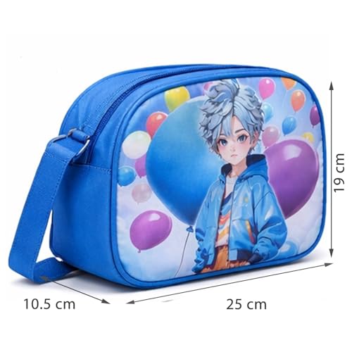 Image of Asera Birthday Return Gifts Sling Bag /Picnic Bag Cartoon Theme Bags for Kids