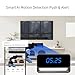 LIBREFLY Clock Camera - Full HD 1080P WiFi Camera - Mini Wireless Nanny Cam with Night Vision - Indoor Home Security Surveillance
