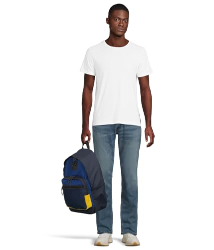 Image of Herschel Supply Co. Kaine Backpack, Surf The Web /Darkest Navy /Lemon Charm, One Size