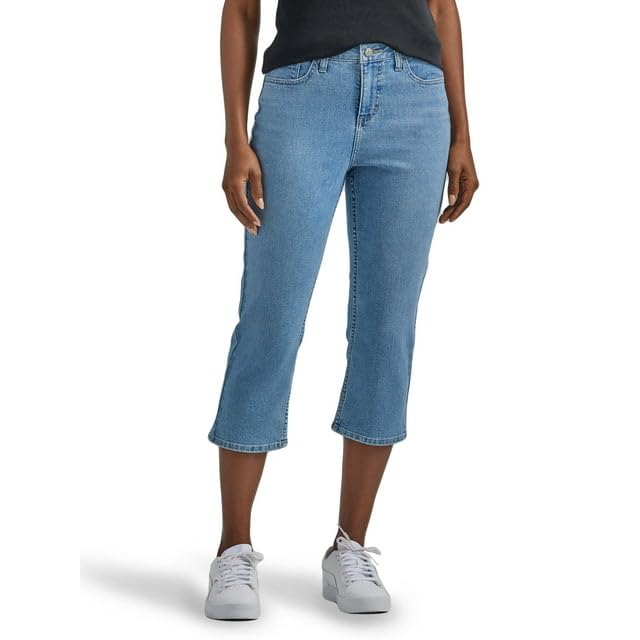 Lee® Women's Denim Capri (Bursting Brights- 22 M)