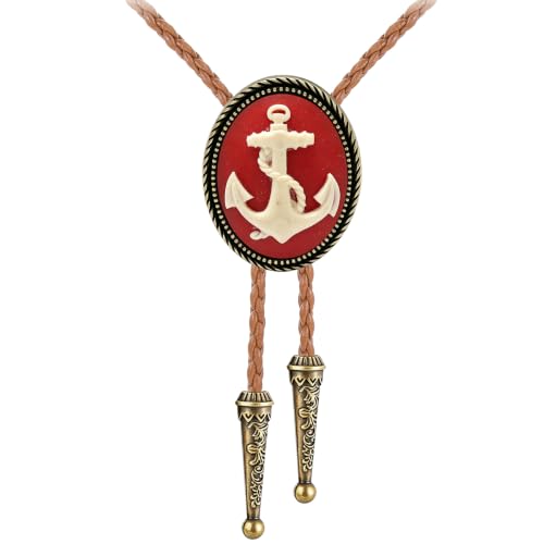 Image of Jeilwiy Bolo Tie for Men, Western Bolero Tie Cowboy Ties Native American Cowgirl Bolo Tie Accessories for Men Women